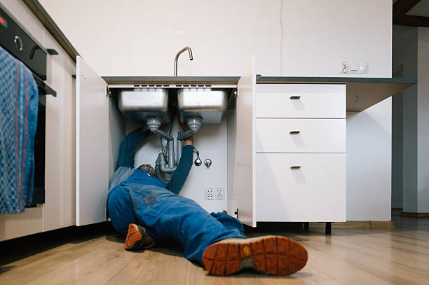 Professional Drain Cleaning technician working in Tecumseh, OK
